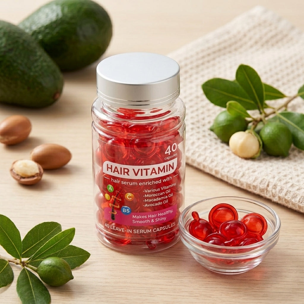 HAIR VITAMIN – Cápsulas Nutritivas para el Cabello